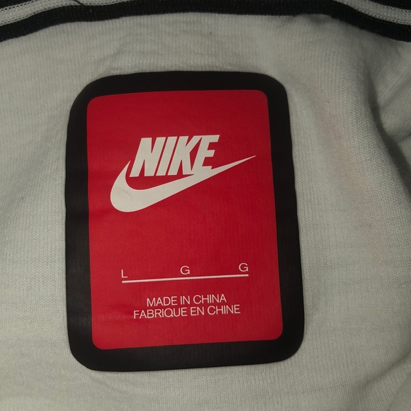 Nike Hooded White and Grey Sweatshirt - Picture 5 of 5